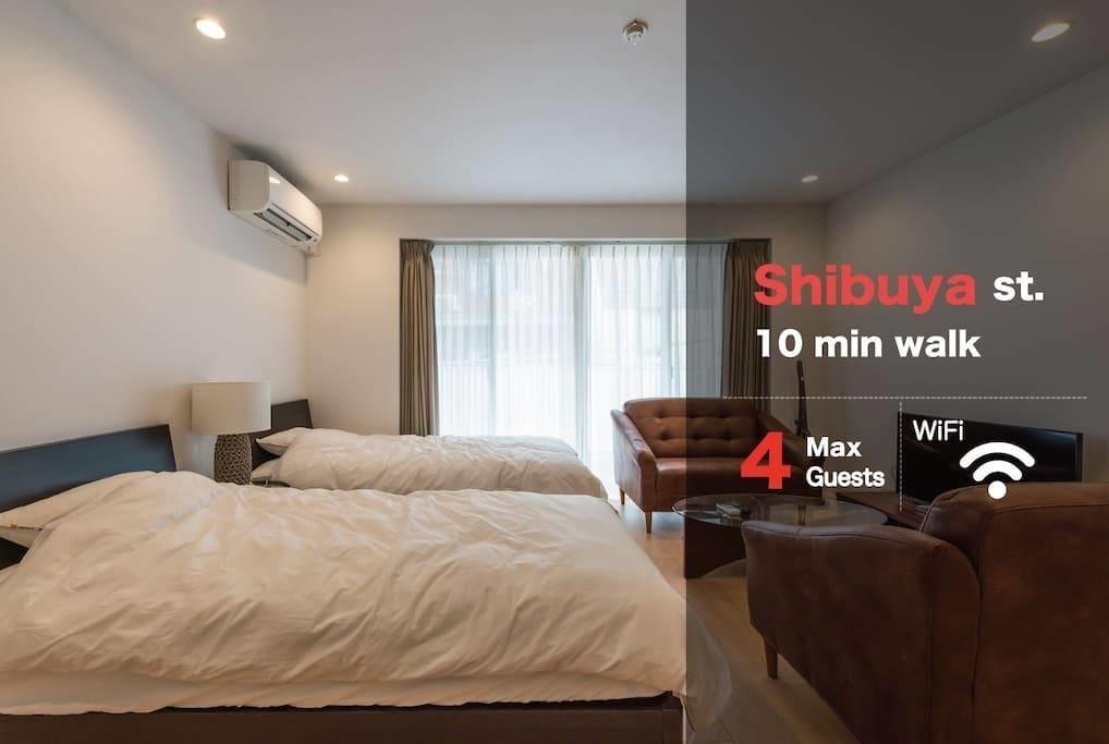 Shibuya Apartment Tw7 Tokio Exterior foto